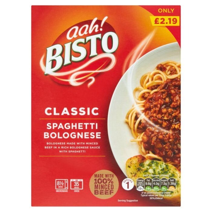 Bisto Spagetti Bolognese 375g