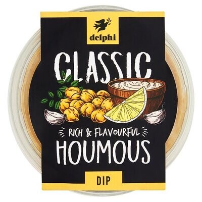 Delphi Classic Rich &amp; Flavourful Houmous Dip 170g