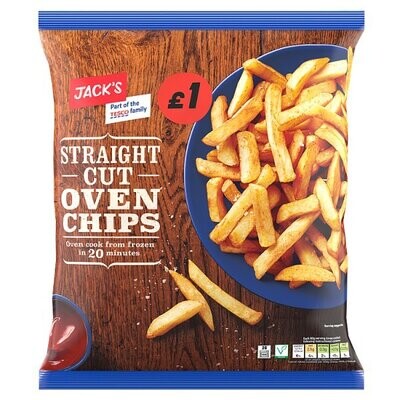 Jack&#39;s Straight Cut Oven Chips 750g