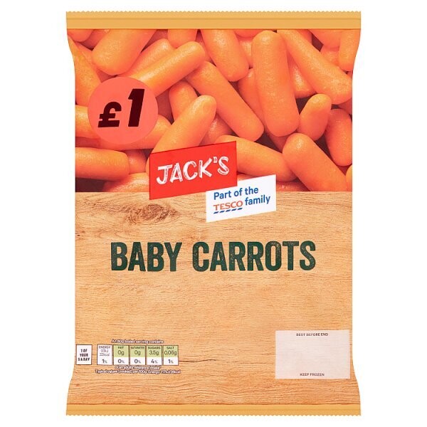 Jack&#39;s Baby Carrots 500g