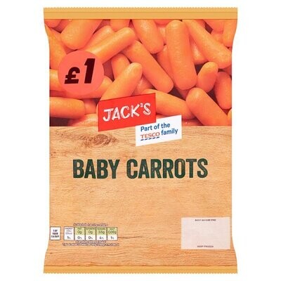 Jack&#39;s Baby Carrots 500g