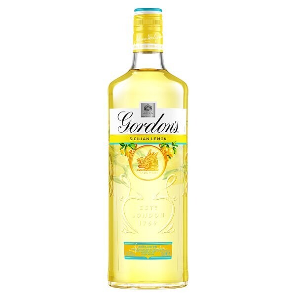 Gordon&#39;s Sicilian Lemon Distilled Gin 70cl