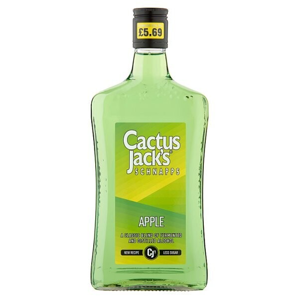 Cactus Jack&#39;s Schnapps Apple 50cl