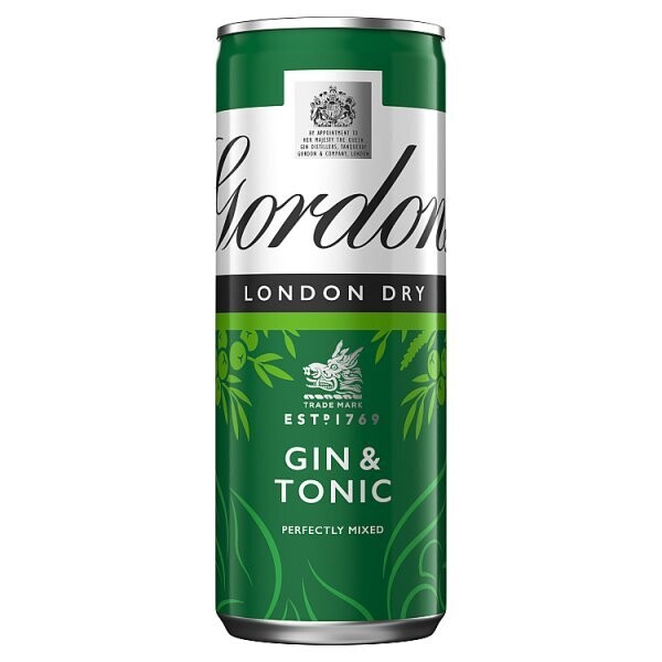 Gordon&#39;s Gin &amp; Tonic 250ml