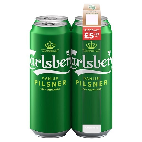 Carlsberg Danish Pilsner 500ml