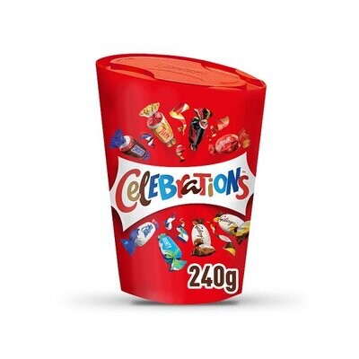 Celebrations Milk Chocolate &amp; Biscuit Bars Box 240g