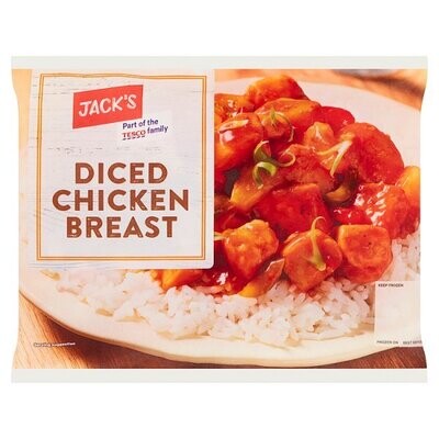 Jack&#39;s Diced Chicken Breast 350g