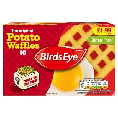 Birds Eye 10 The Original Potato Waffles 567g