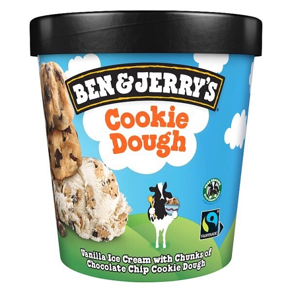 Ben &amp; Jerry&#39;s Ice Cream Cookie Dough 465 ml
