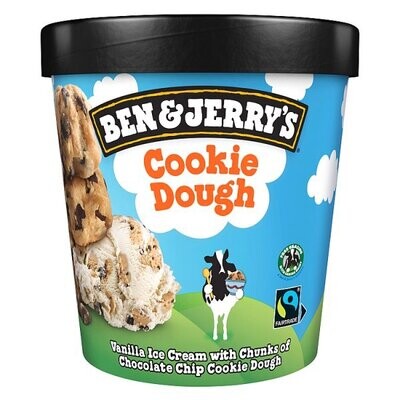 Ben &amp; Jerry&#39;s Ice Cream Cookie Dough 465 ml