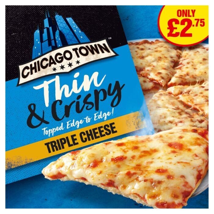 Chicago Town Thin &amp; Crispy Cheese 305g
