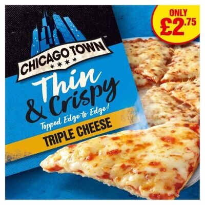 Chicago Town Thin &amp; Crispy Cheese 305g