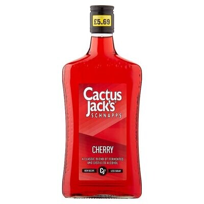 Cactus Jack&#39;s Schnapps Cherry 50cl