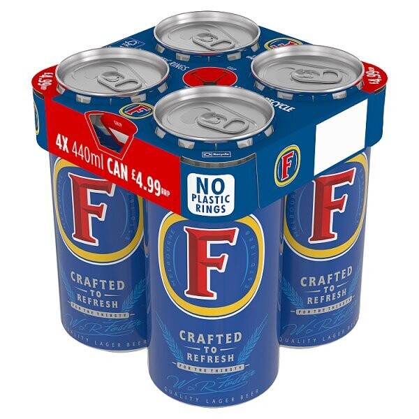 Foster&#39;s Lager 4 x 440ml Cans