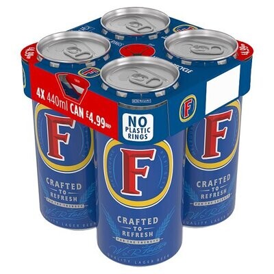 Foster&#39;s Lager 4 x 440ml Cans