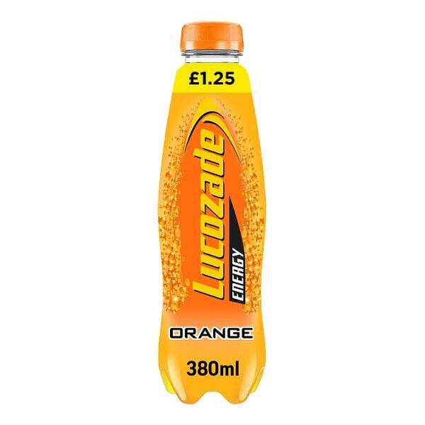 Lucozade Energy Drink Orange 380ml