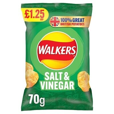 Walkers Salt &amp; Vinegar Crisps