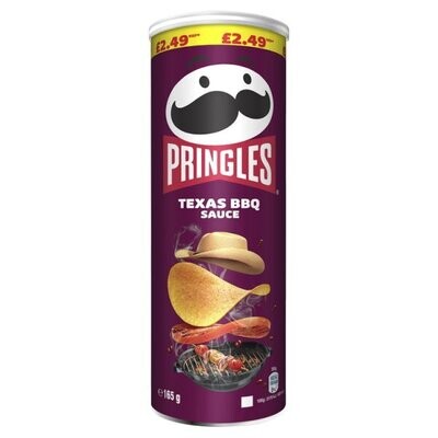 Pringles Texas BBQ Sauce Crisps 165g