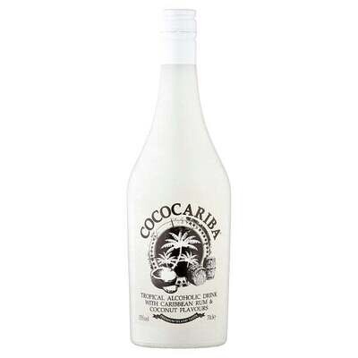 Coco Cariba Tropical Alcoholic Drink with Caribbean Rum &amp; Coconut Flavours 70cl