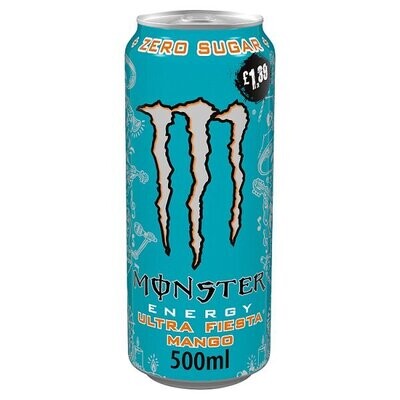 Monster Ultra Fiesta Mango Energy Drink 500ml