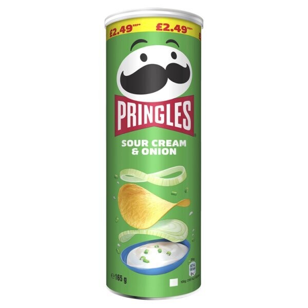 Pringles Sour Cream &amp; Onion Crisps