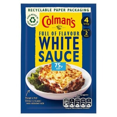 Colman&#39;s White Sauce Mix 25 g