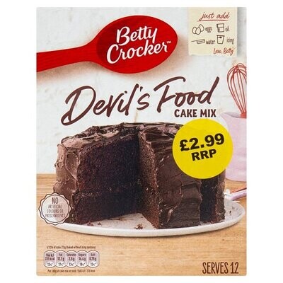 Betty Crocker Devil&#39;s Food Cake Mix 425g