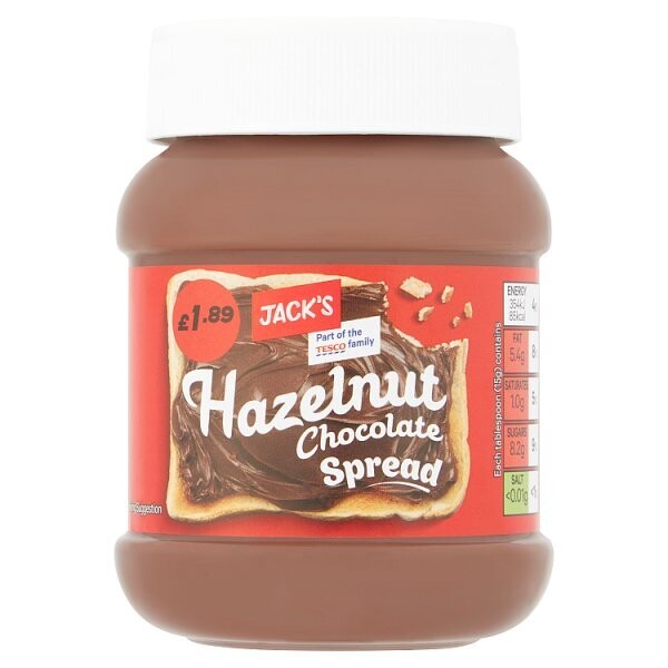 Jack&#39;s Hazelnut Chocolate Spread 400g