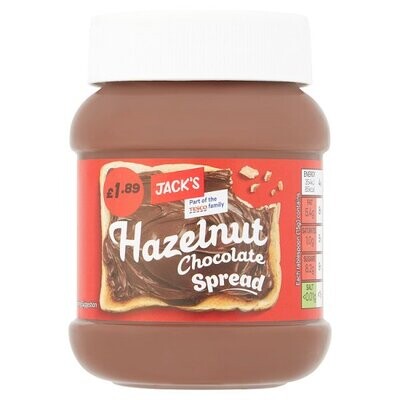Jack&#39;s Hazelnut Chocolate Spread 400g