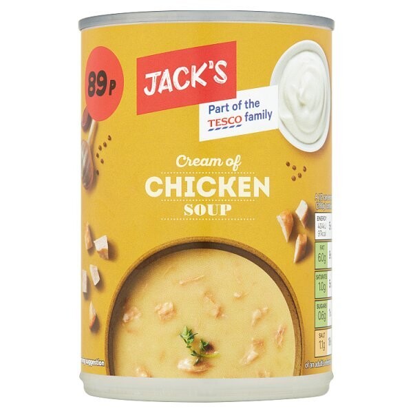 Jack&#39;s Cream of Chicken Soup 400g