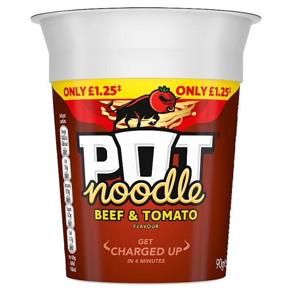 POT noodle Beef &amp; Tomato Flavour 90g
