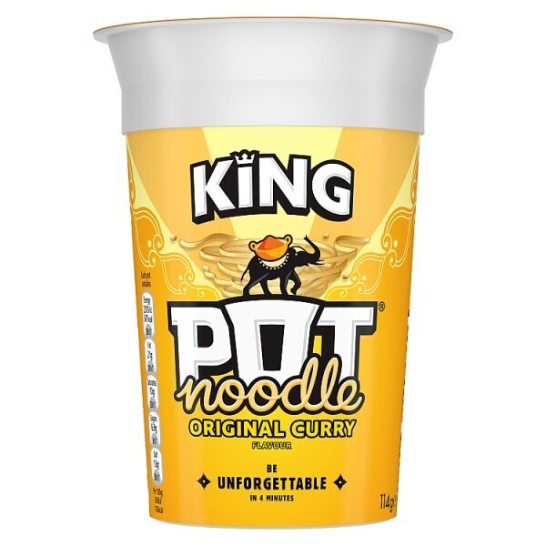 Pot Noodle King Pot Original Curry 114 g