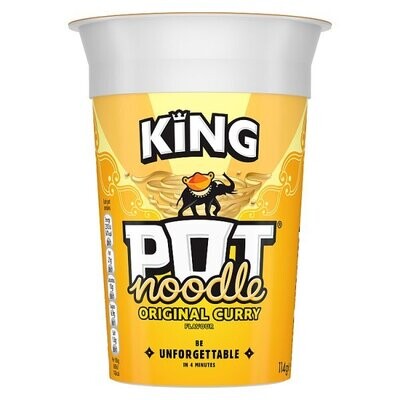 Pot Noodle King Pot Original Curry 114 g