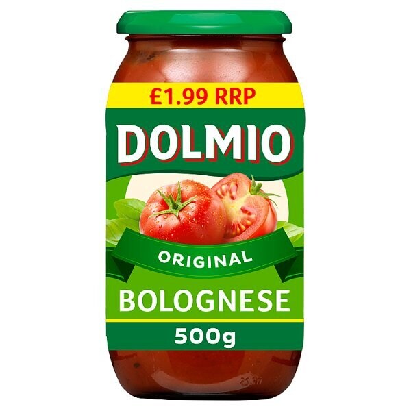 Dolmio Bolognese PMP £1.99 Pasta Sauce 500g
