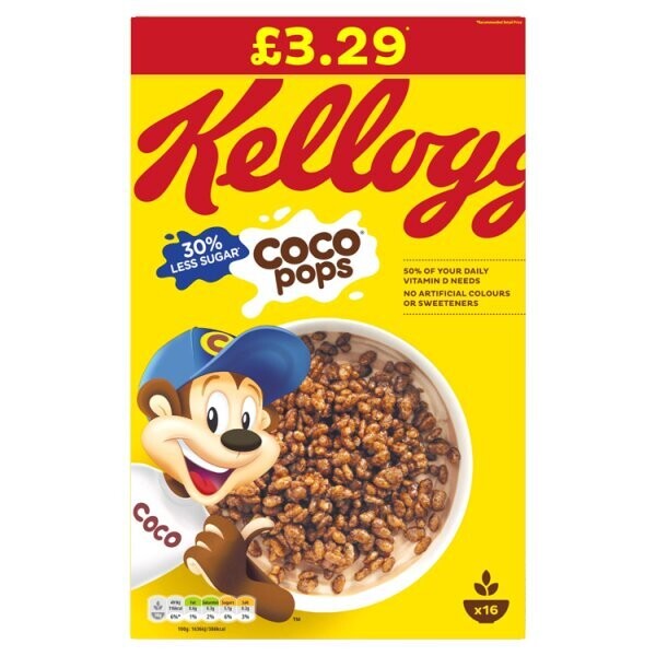 Kellogg&#39;s Coco Pops Cereal 480g
