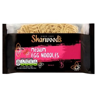 Sharwood&#39;s Medium Egg Noodles 340g