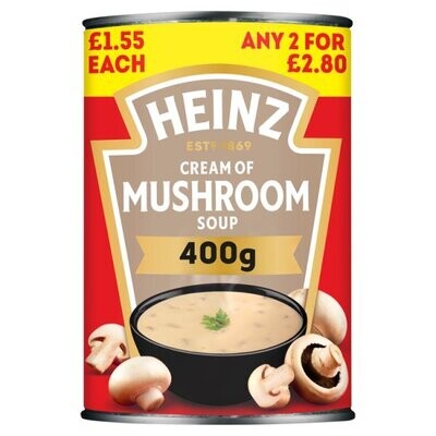 Heinz Cream of Mushroom Soup 400g