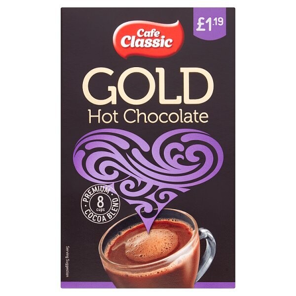 Cafe Classic Gold Hot Chocolate 8 x 25g (200g)