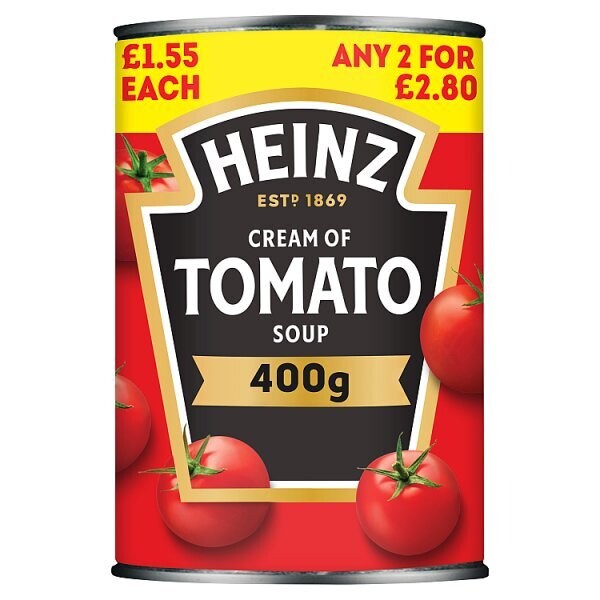 Heinz Cream of Tomato Soup 400g