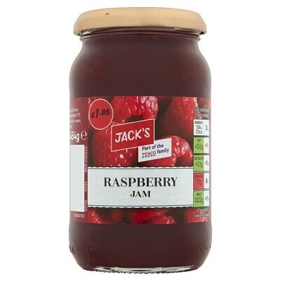 Jack&#39;s Raspberry Jam 454g