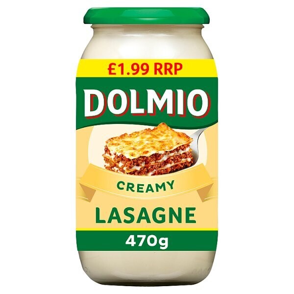 Dolmio Lasagne Creamy White Sauce 470g