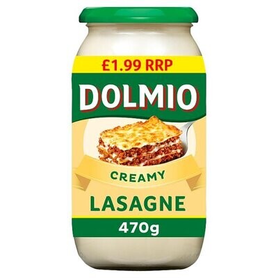 Dolmio Lasagne Creamy White Sauce 470g