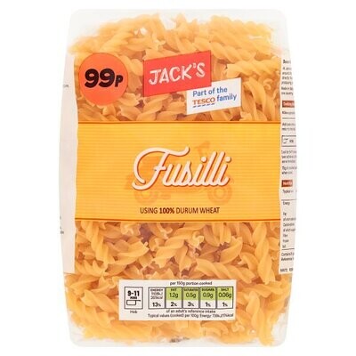 Jack&#39;s Fusilli 500g