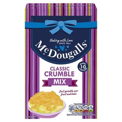 McDougalls Classic Crumble Mix 400g