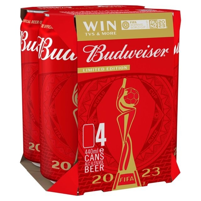 Budweiser Beer 4 x 440ml