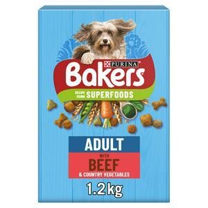 Bakers Adult with Tasty Beef &amp; Country Vegetables 1kg