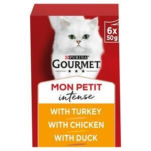 Gourmet Mon Petit Intense Fine Cuts 6 x 50g (300g)