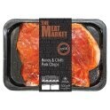 THE MEAT MARKET Honey &amp; Chilli Pork Chops 300g