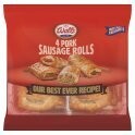 Wall&#39;s 4 Pork Sausage Rolls 220g