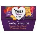 Yeo Valley Organic Fruity Favourites 4 x 110g (440g)